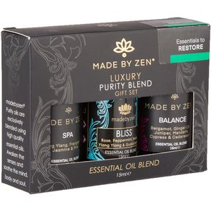 Hovedbilde Made By Zen - Eterisk Olje 3-pk - Consilimo